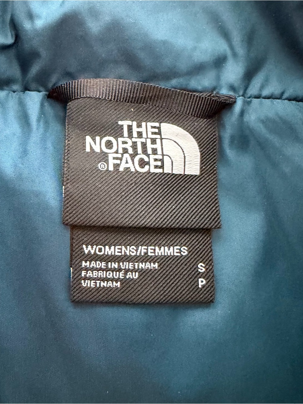 The North Face 600 Down Puffer Vest Blue Women's Size Small NF0A89VJ - Picture 9 of 10